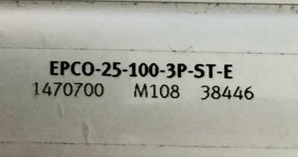 FESTO - Electro cilinder - Electrocilinder - EPCO-25-100 ..., Ophalen of Verzenden, Zo goed als nieuw