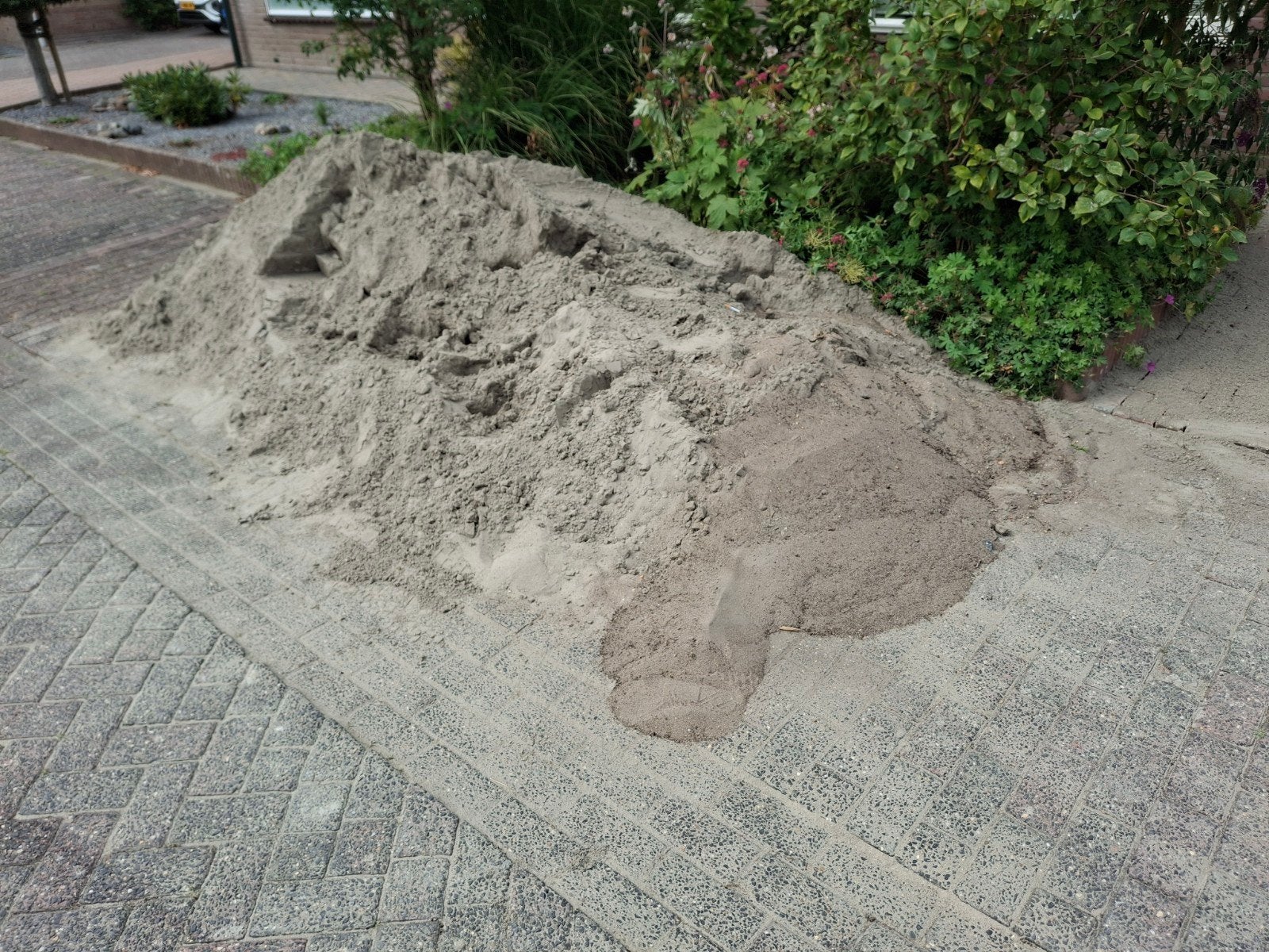 1 kuub straatzand / vulzand / ophoogzand, Ophalen, Nieuw, Ophoogzand