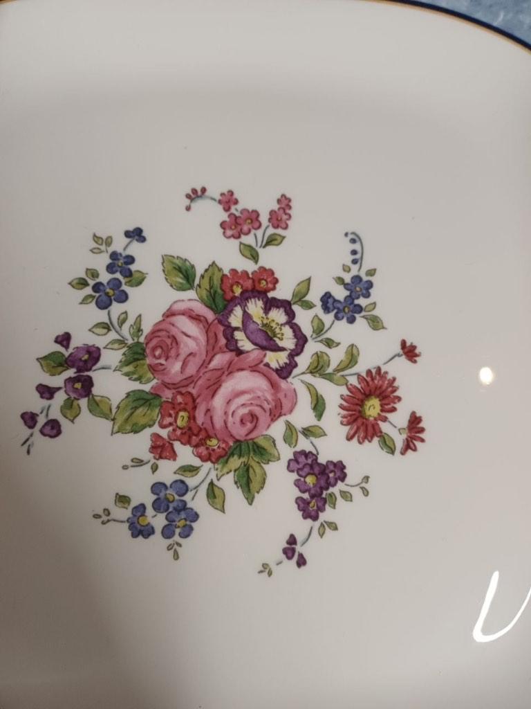 Royal Doulton Centennial Rose gebaksschaal, -, -, Overige typen, Ophalen of Verzenden