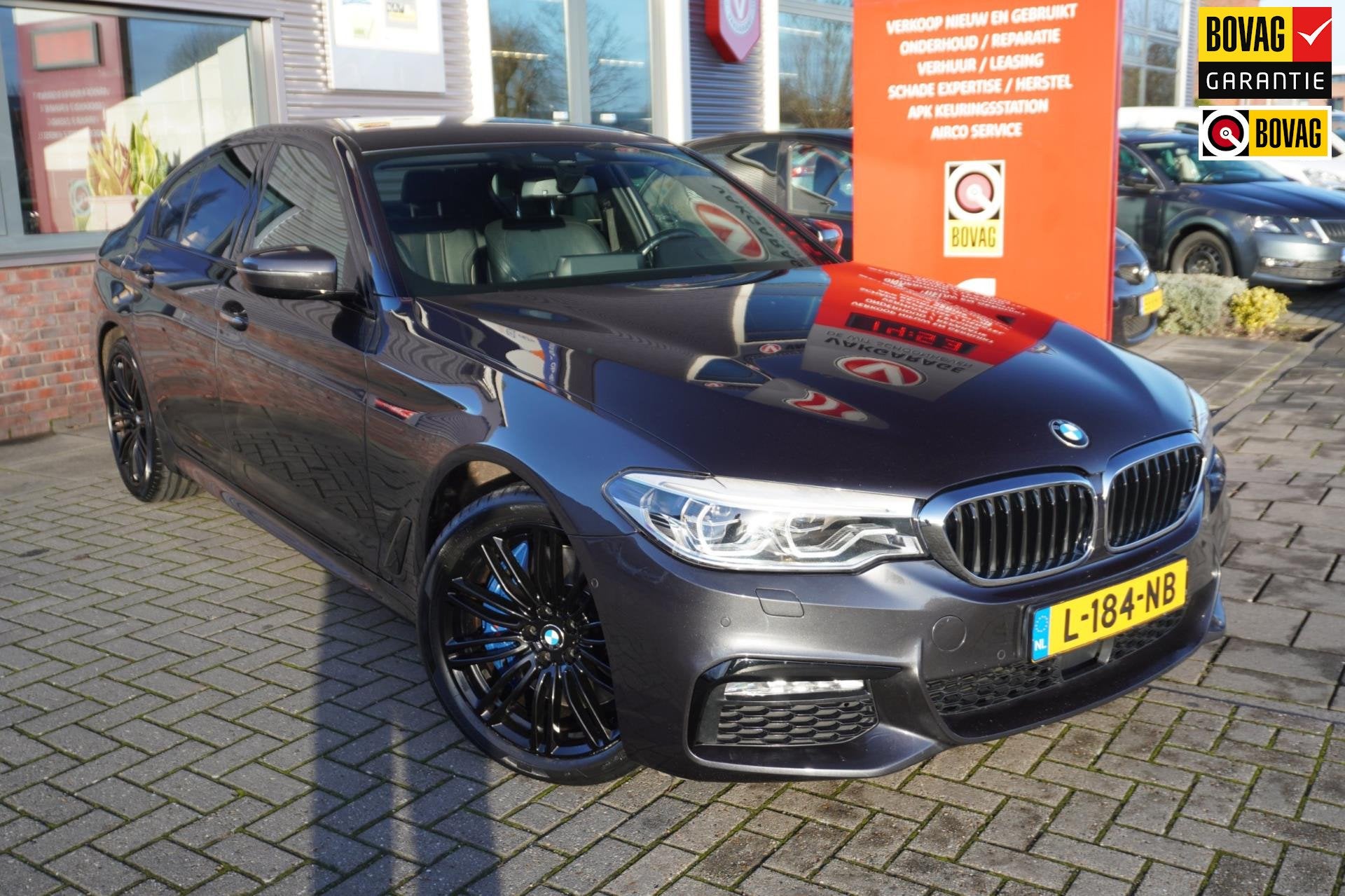 BMW 5-serie 540i xDrive High Executive; M Sport; Camera; HUD, Automaat, Gebruikt, 2000 kg, 340 pk