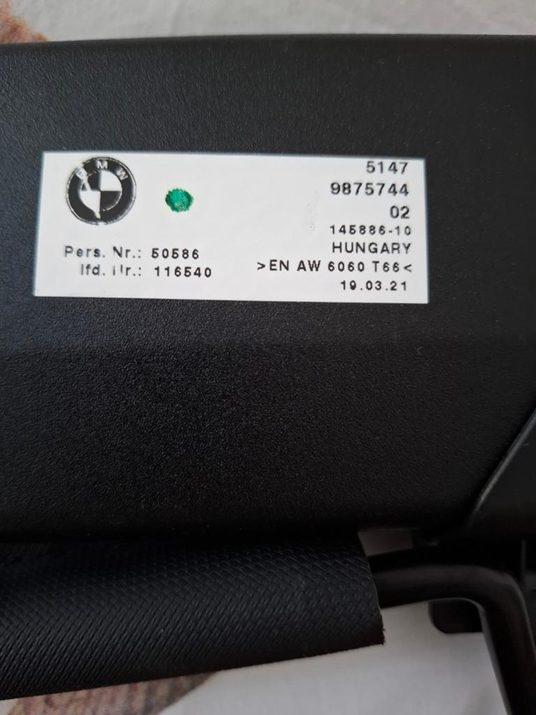 BMW Net Bagageafdekking 9875744, Auto-onderdelen, Ophalen, Gebruikt, Achter, Bumper