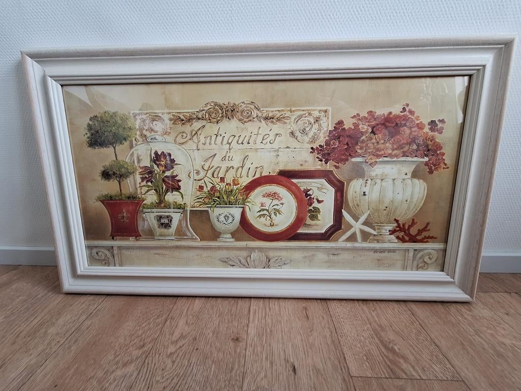 Schilderij /print in lijst Kathryn White, Ophalen, 50 tot 75 cm, Zo goed als nieuw, Schilderij