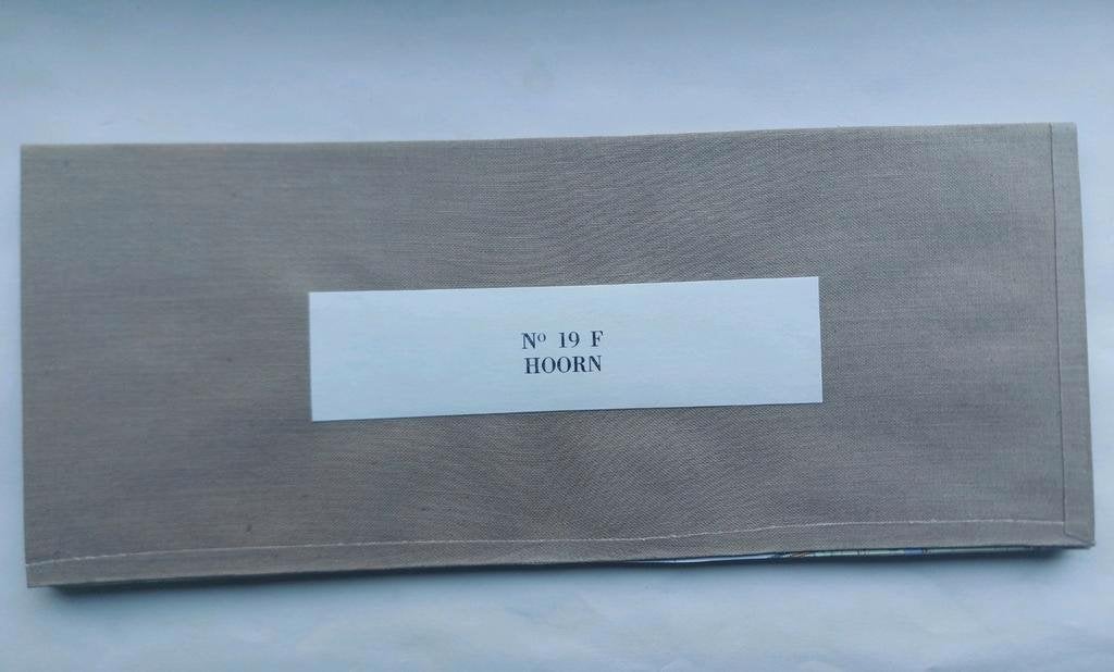 19F stafkaart uit 1961 Hoorn Hoogkarspel Wijdenes Wognum, Boeken, Staat der Nederlanden, Ophalen of Verzenden, 1800 tot 2000, Nederland