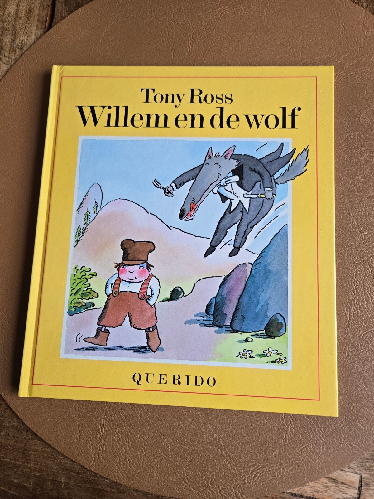 Willem en de wolf - Tony Ross (Querido), Boeken, Kinderboeken | Kleuters, Ophalen of Verzenden