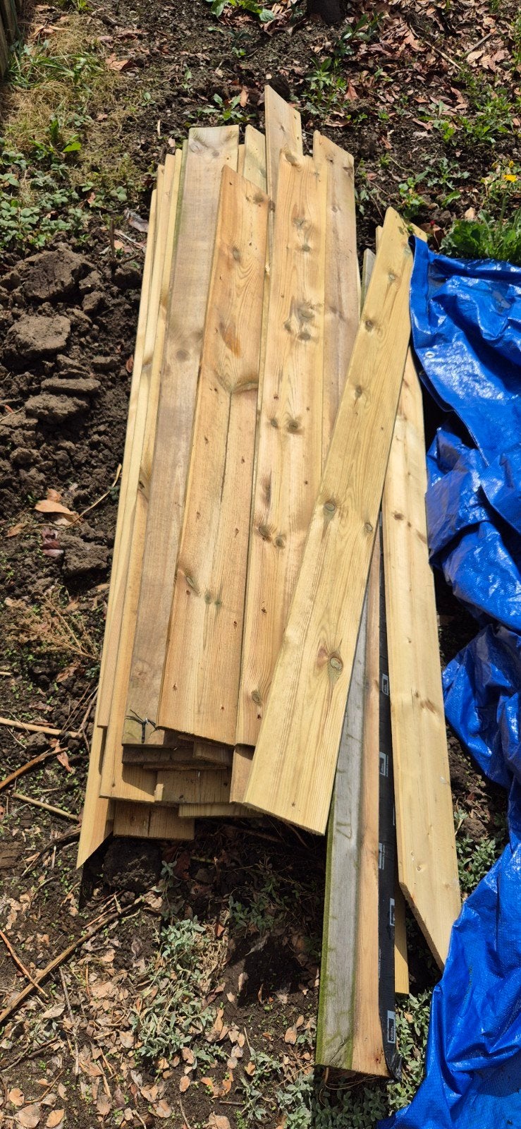 Schutting planken, Ophalen, Nieuw, 250 cm of meer, Planken