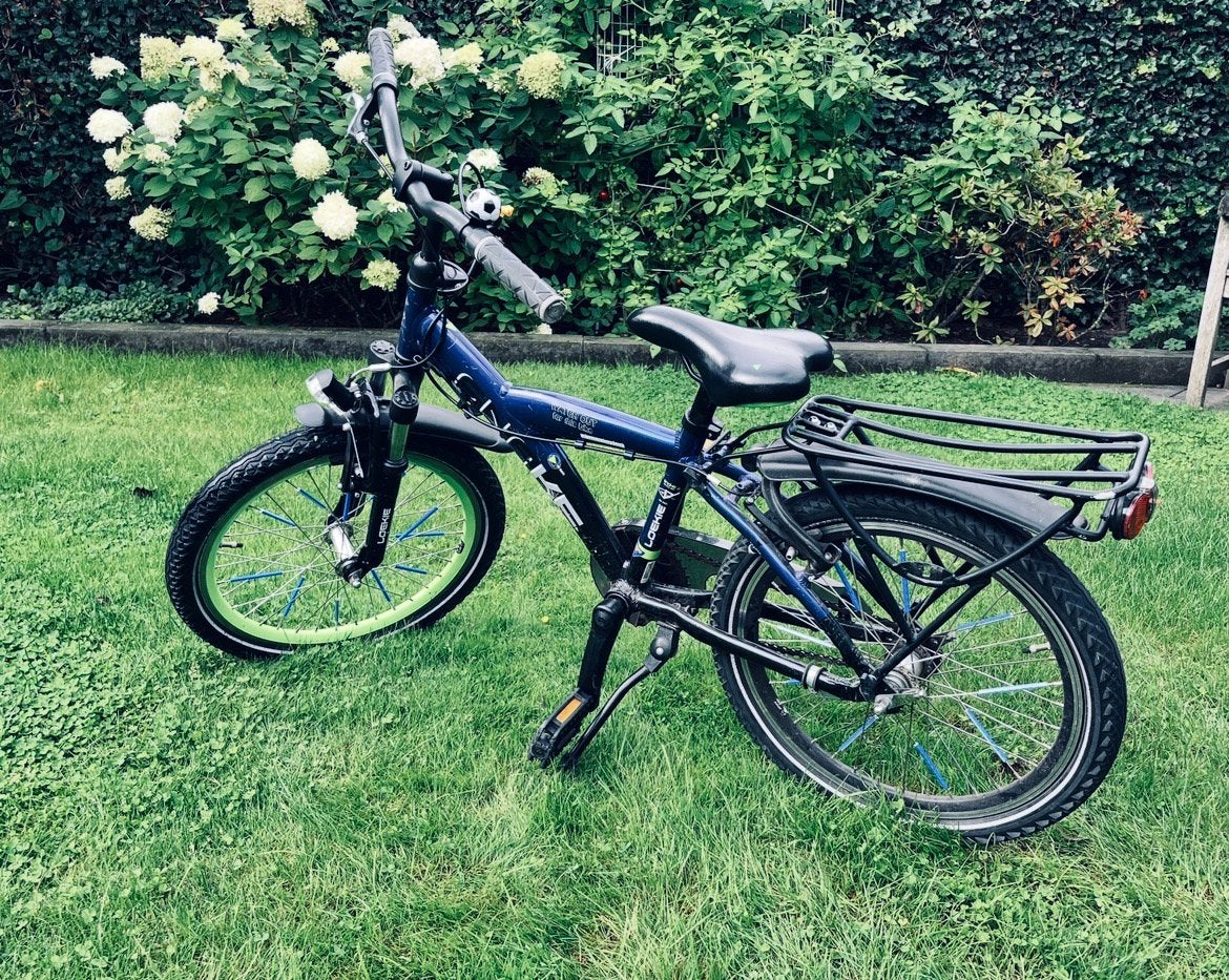 Loekie fiets 20 inch, Ophalen, Terugtraprem, Gebruikt, Handrem
