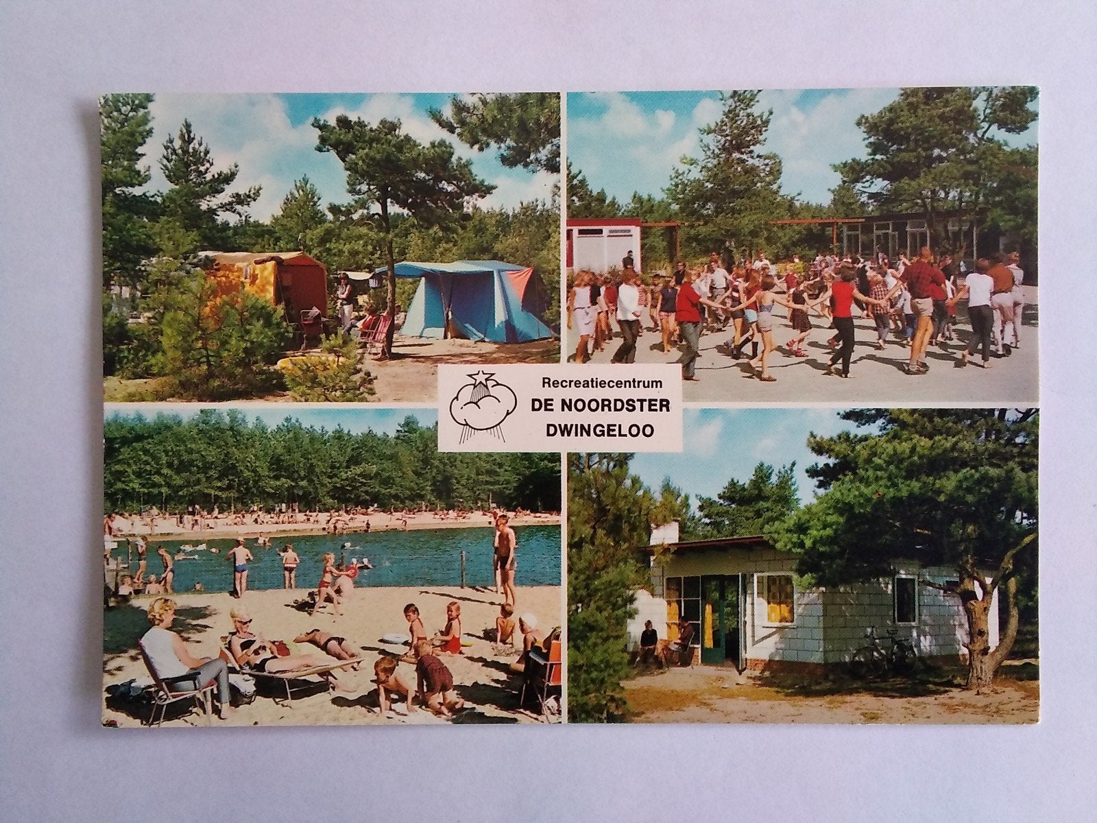Ansichtkaart Dwingeloo Recreatiecentrum De Noordster '70, Verzenden, 1960 tot 1980, Noord-Holland