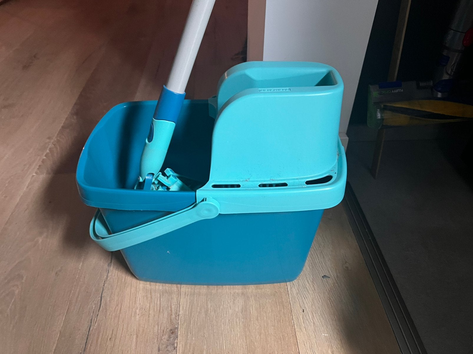 Leifheit dweilsysteem, Huis en Inrichting, Ophalen, Gebruikt, Kunststof