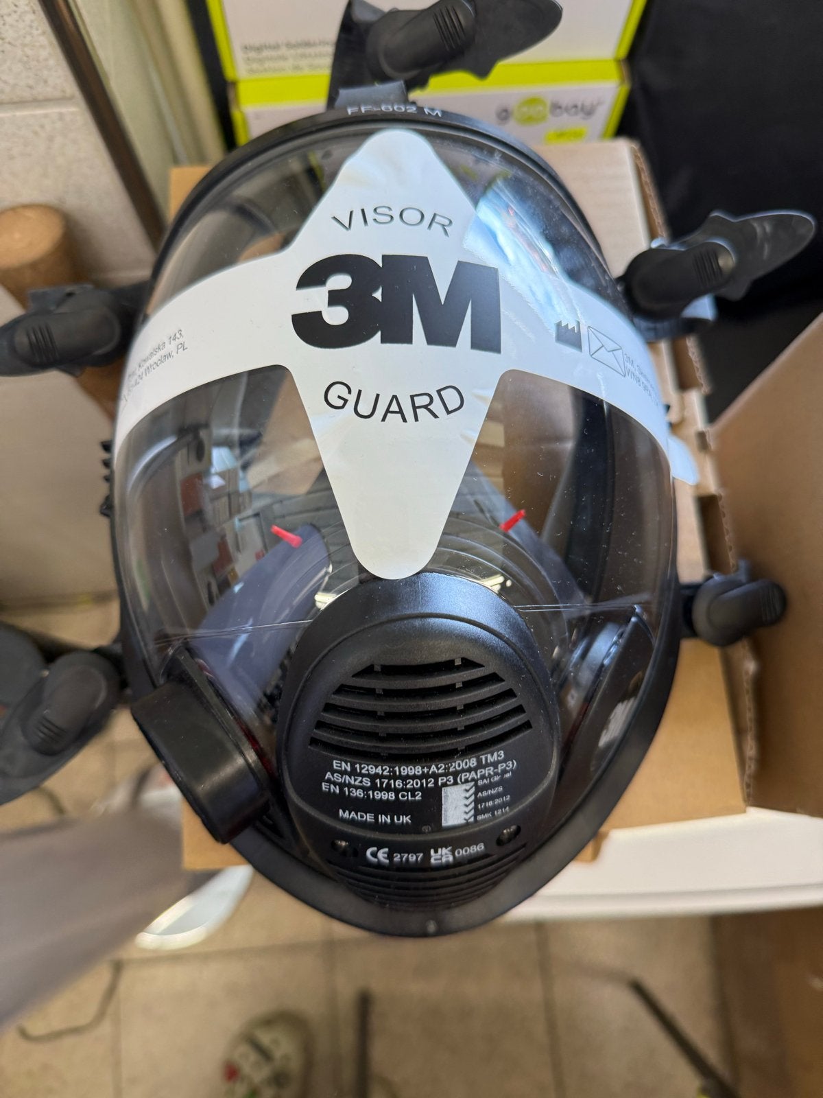 3M VISION face mask Volgelaatsmasker - Nieuw in doos, Ophalen of Verzenden, Nieuw, Volgelaatsmaskers