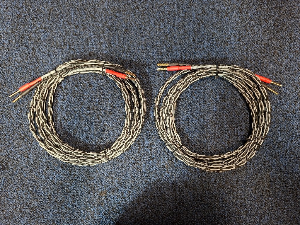 2 x 3 ,00 meter Kimber Kable 4VS Luidsprekerkabels, Ophalen of Verzenden, Zo goed als nieuw, Minder dan 2 meter, Luidsprekerkabel