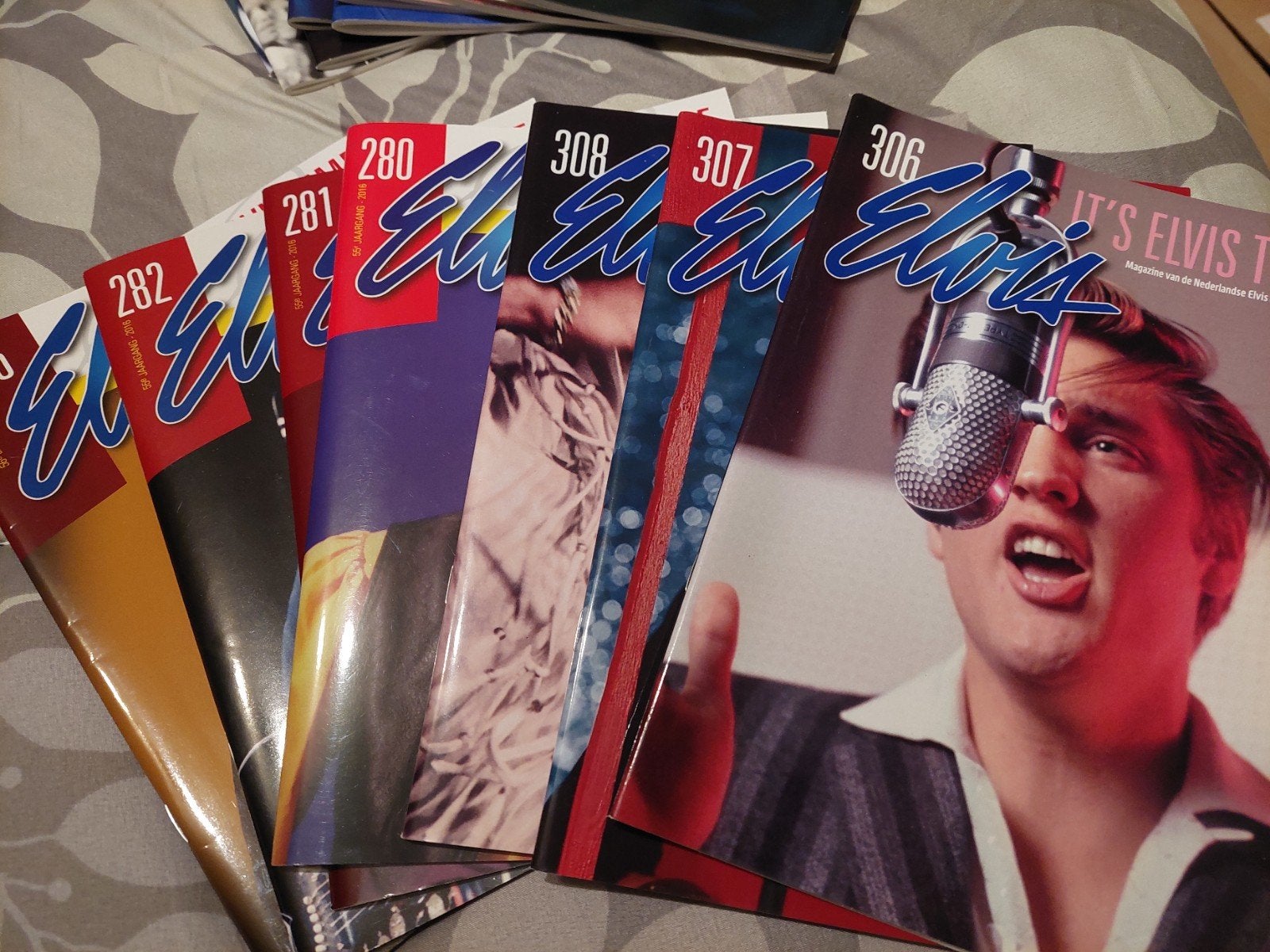 Elvis Presley fanclub magazines. vele jaargangen., Verzamelen, Muziek, Artiesten en Beroemdheden, Ophalen of Verzenden, Zo goed als nieuw