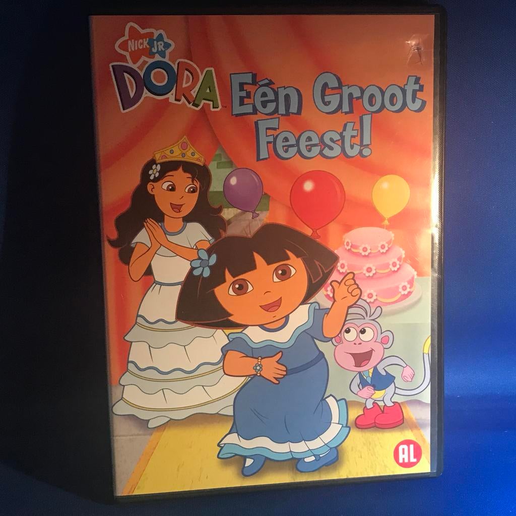 Dora Een Groot Feest! DVD - Nick Jr. Avontuur voor kinderen, Alle leeftijden, Ophalen, Gebruikt, Avontuur
