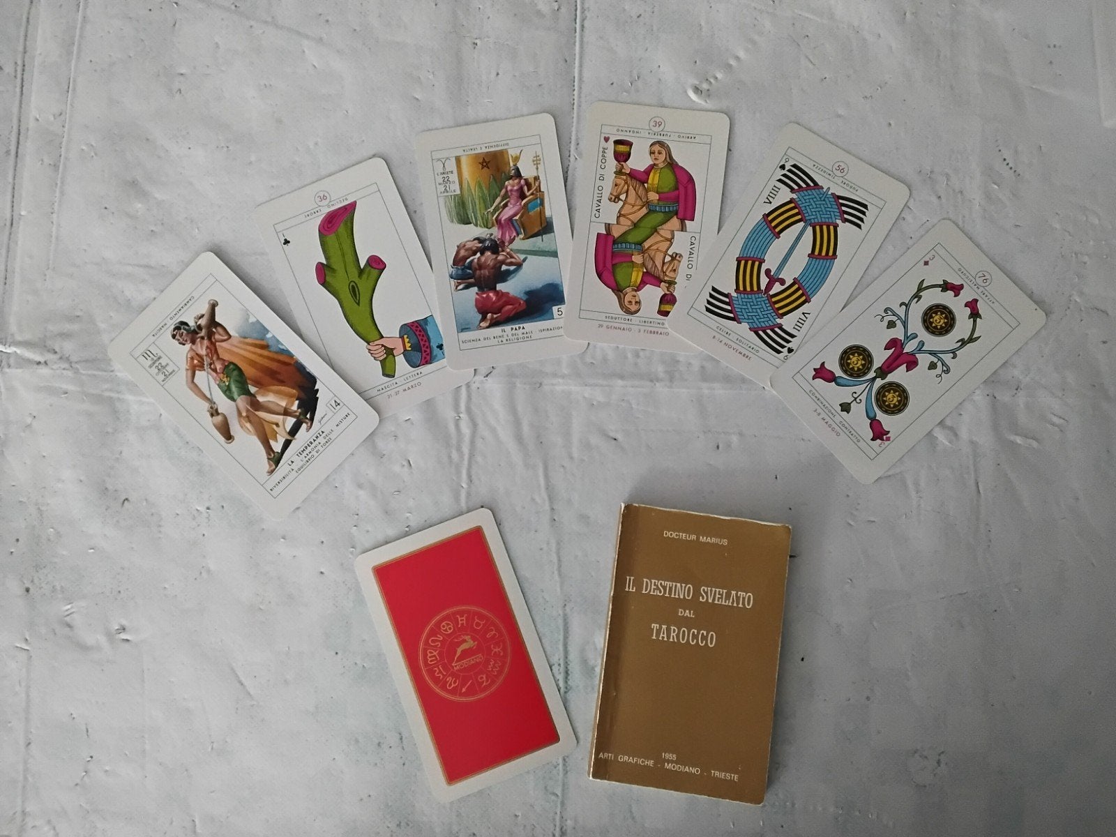 il destino svelato dal Tarocco, Ophalen of Verzenden, Gebruikt, Kwartet(ten)