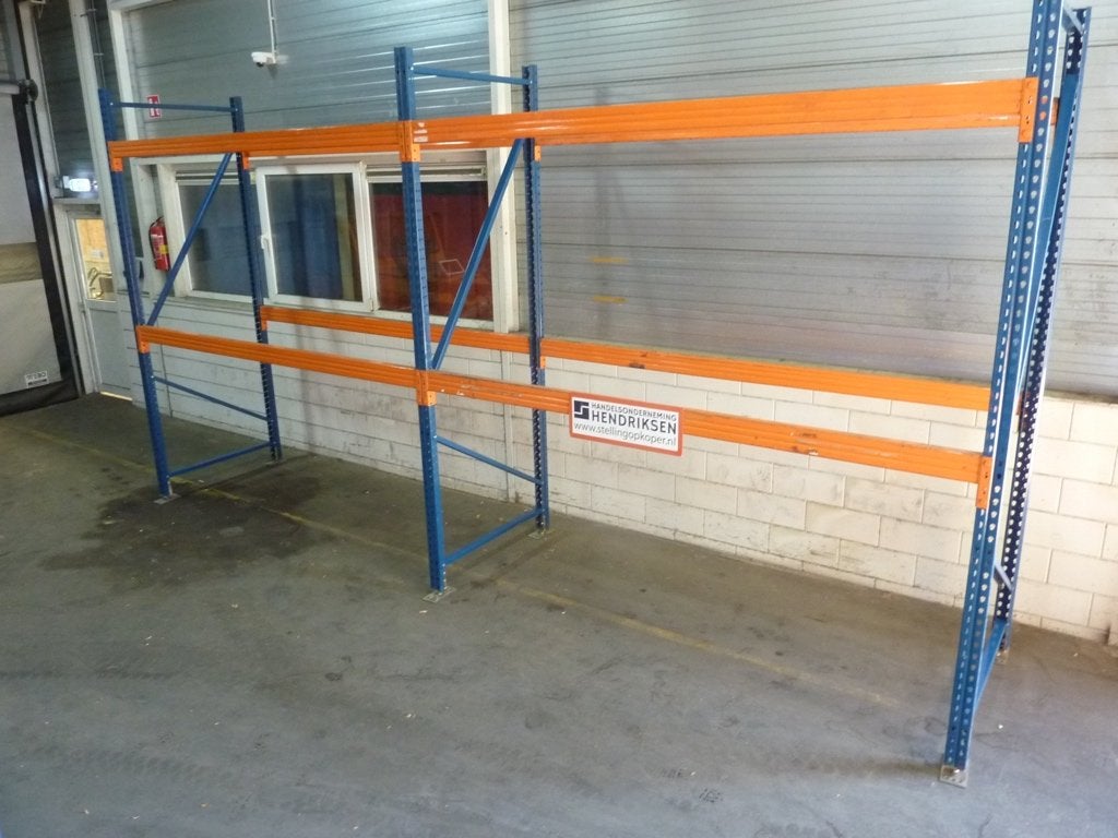 Polypal Palletstelling / stelling / magazijnstelling 586cm, Gebruikt, Munstermansstraat 6 - Hal 3 - Silvolde, Handelsonderneming Hendriksen