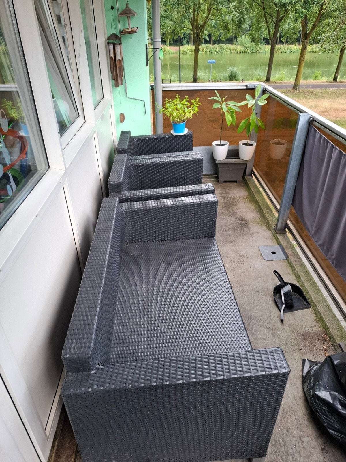 Gratis, Gebruikt, 3 zitplaatsen, Ophalen of Verzenden, Loungeset