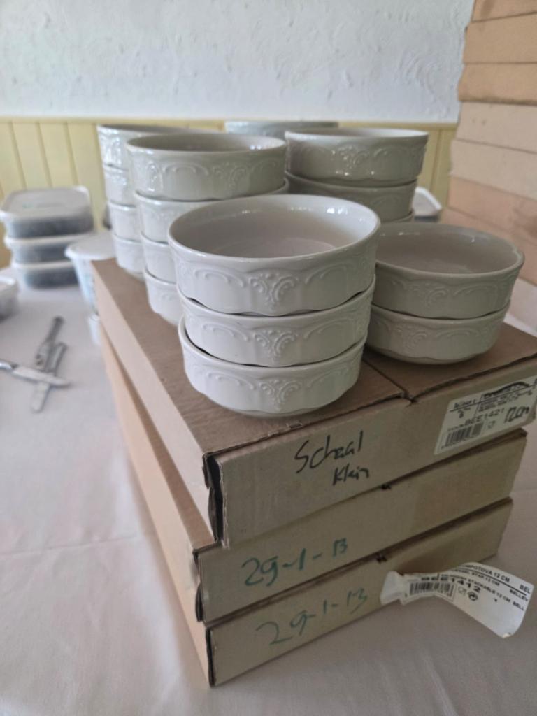 Lilien Bellevue horeca servies – Ronde schaaltjes 21 cm, Ophalen, Overige stijlen, Porselein, Schaal of Schalen