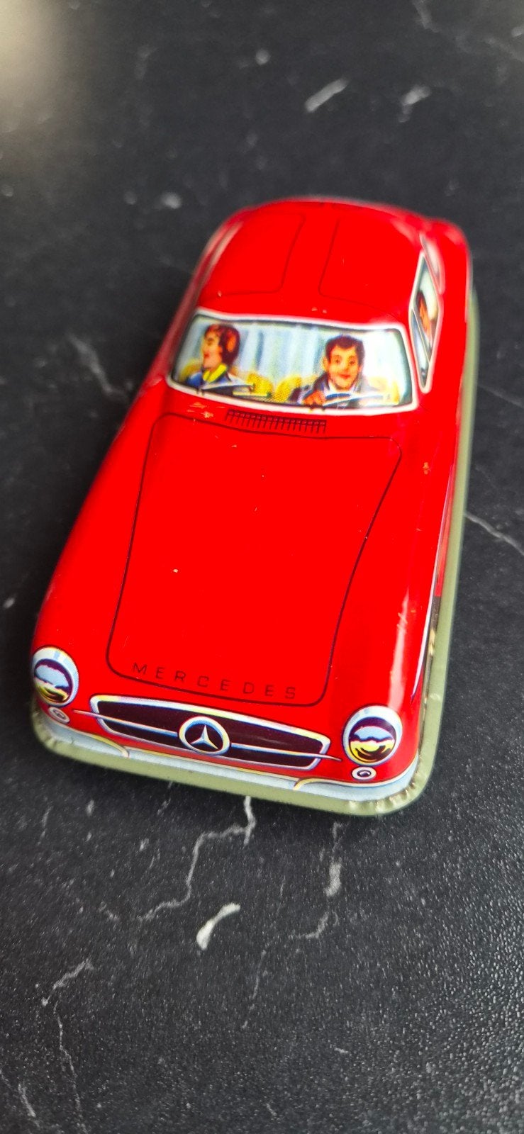 Vintage blikken Mercedes 300 SL Gullwing Huki 50-er jaren, Antiek en Kunst, Ophalen of Verzenden