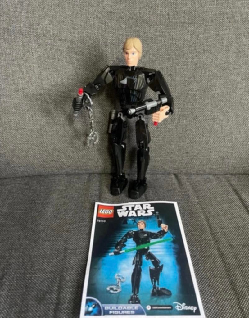 LEGO set 75110 Luke Skywalker, zonder lichtzwaard m, Star Wars, Lego, Ophalen of Verzenden, Zo goed als nieuw