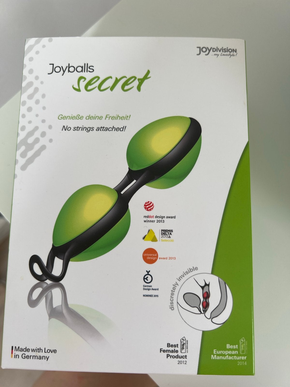 Joyballs Secret - Bekkenbodemtrainer - Ongebruikt, Ophalen of Verzenden, Nieuw, Overige typen
