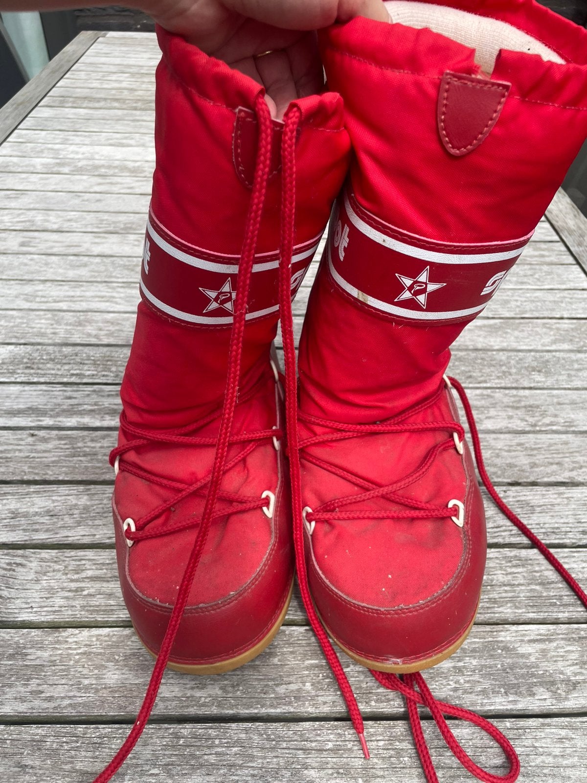 Moonboots maat 41, Ophalen, Gedragen