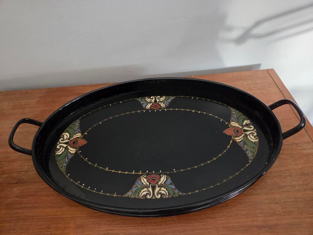 art deco serving tray, Ophalen of Verzenden