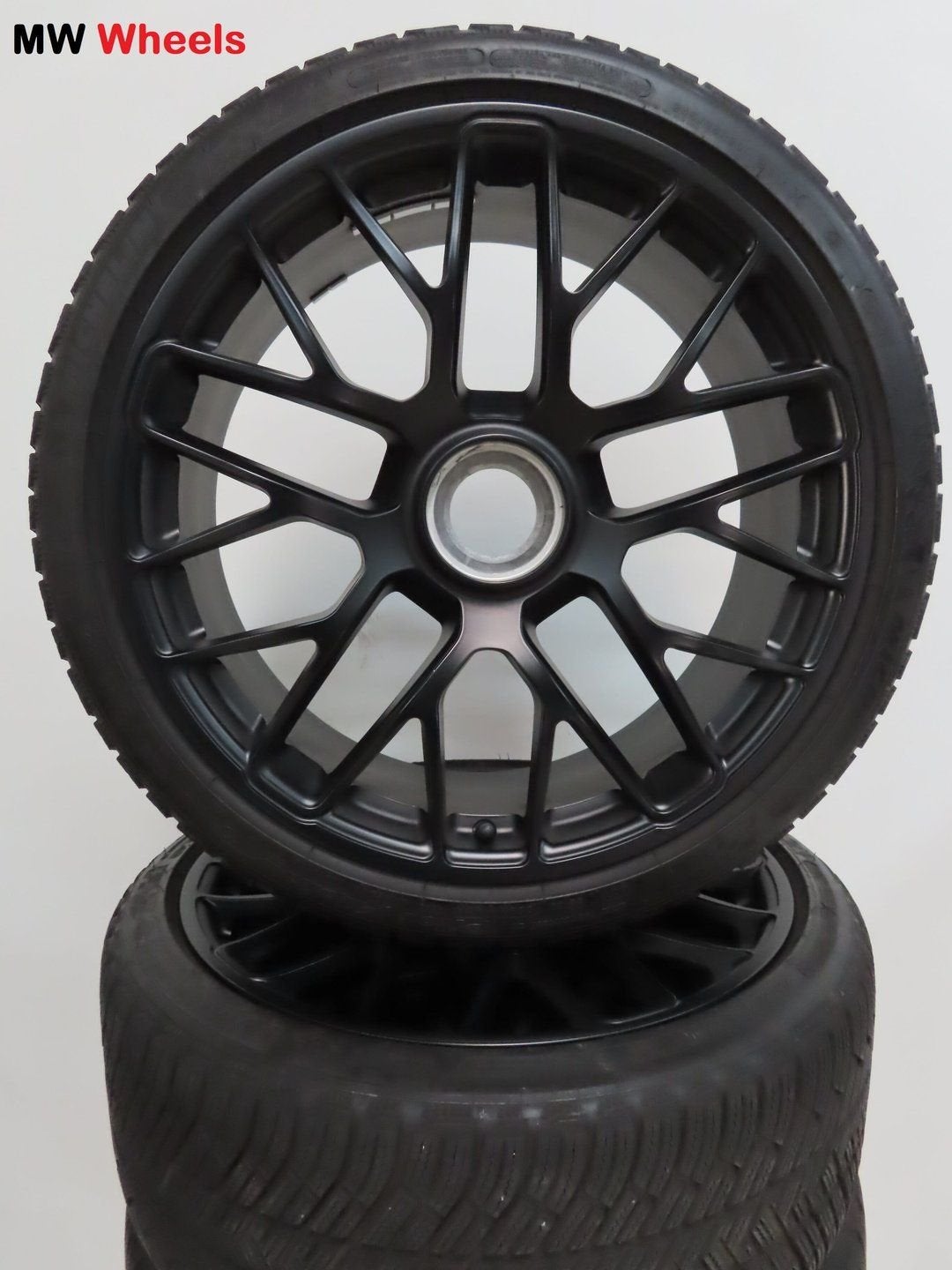 Porsche 20 inch Origineel 911 991 velgen Turbo winterbanden, Gebruikt, -, -, Banden en Velgen
