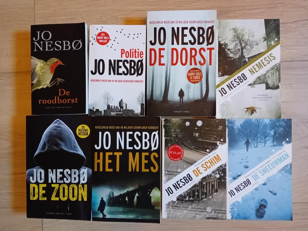 Jo Nesbø - thrillers boeken, Verzenden, Zo goed als nieuw, Jo Nesbø, Scandinavië