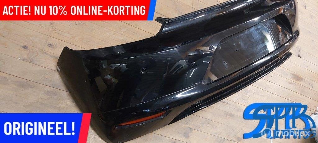 Scirocco III '08-'12 ACHTERBUMPER LC9X 4X PDC ACHTER BUMPER, Gebruikt, Volkswagen, Ophalen of Verzenden, Achter