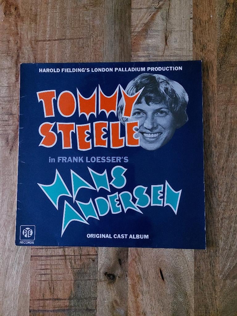 Lp Tommy Steele Hans Andersen, Ophalen of Verzenden, 1970 - 1979, Gebruikt, Overige formaten
