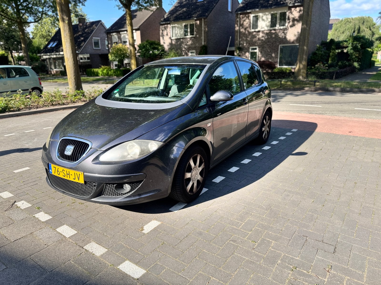 Seat Altea 1.6 74KW 2006 Zwart, Parkeersensor, 1295 kg, 4 cilinders, Zwart