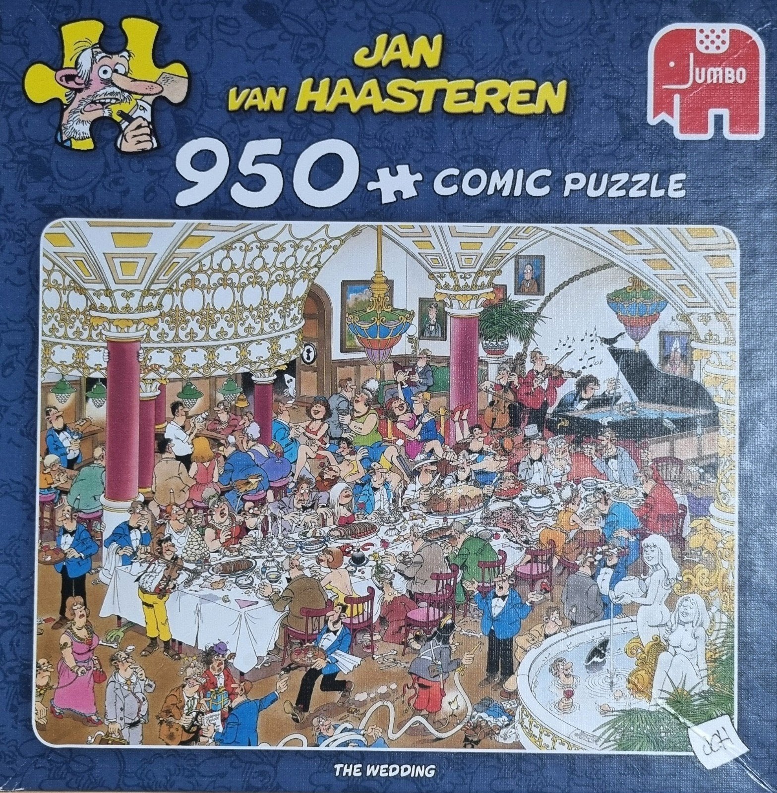 JvH puzzel De Bruiloft, Ophalen of Verzenden, 500 t/m 1500 stukjes, Zo goed als nieuw