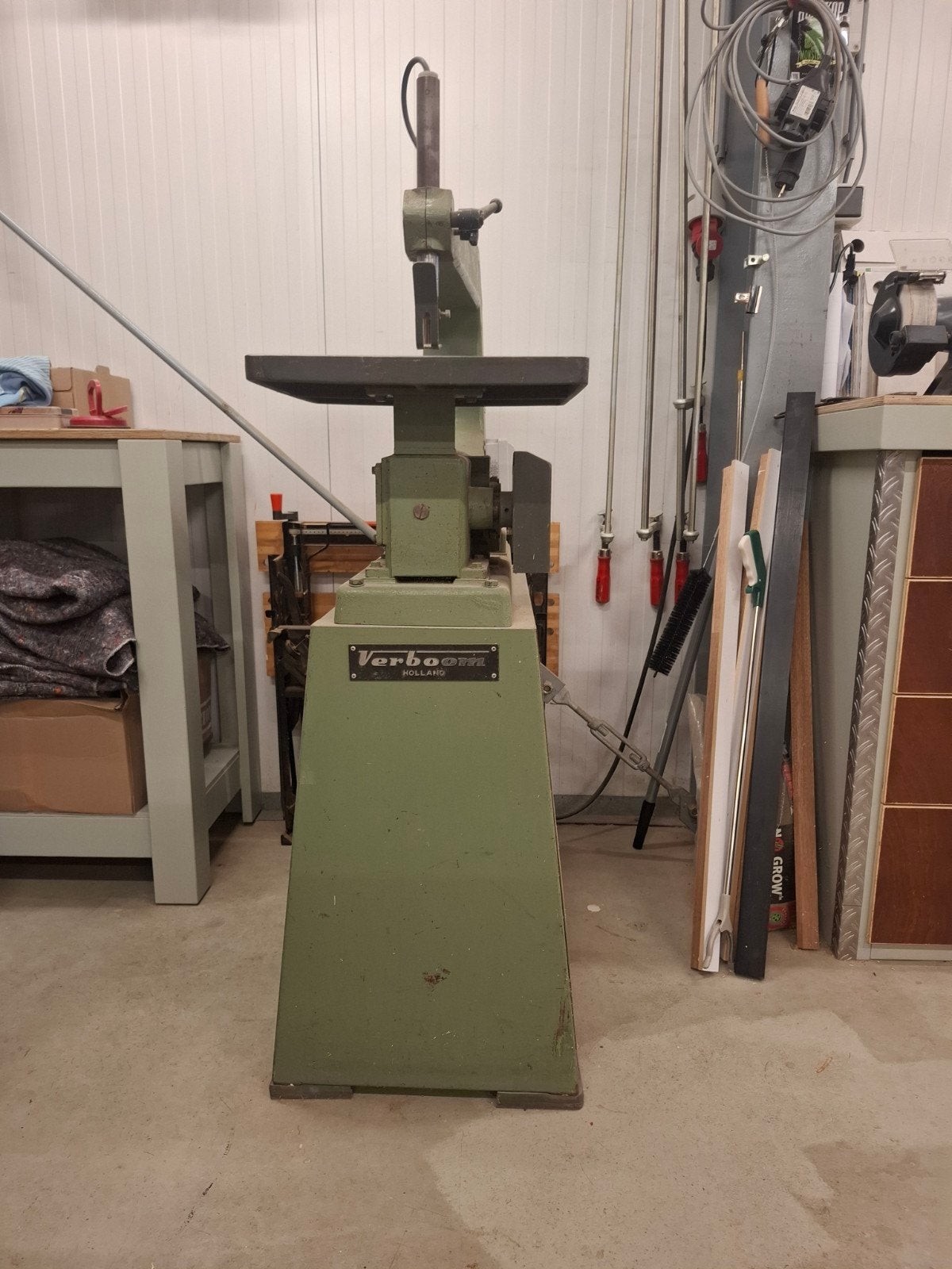 Verboom figuurzaag, Doe-het-zelf en Verbouw, Gereedschap | Zaagmachines, Ophalen, Gebruikt, 30 tot 70 mm, Figuurzaag