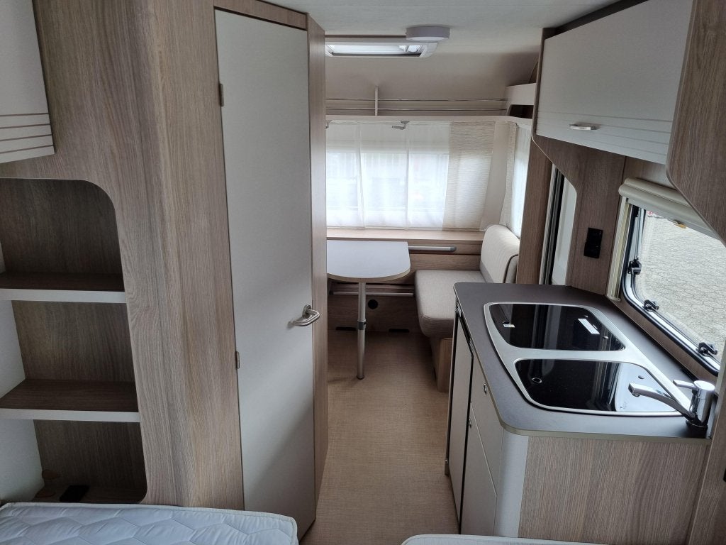 Bürstner Premio Life 480 TL - Enkele bedden -, Caravans en Kamperen, Caravans, Standaardzit, Bedrijf, Bürstner, 5 tot 6 meter