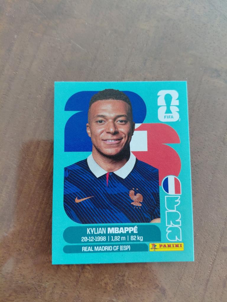 Kylian mbappe (frankrijk) panini wk 2026 sticker, Ophalen of Verzenden, Nieuw, Buitenlandse clubs, Poster, Plaatje of Sticker