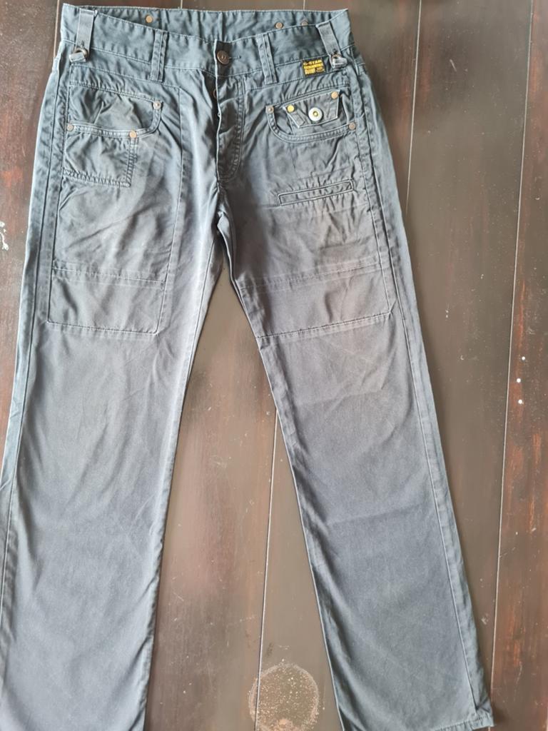 ZGAN G STAR RAW NEW RADAR STRAIGHT JEANS SIZE 32/34!!, G-Star Raw, Maat 48/50 (M), Zwart, Ophalen of Verzenden