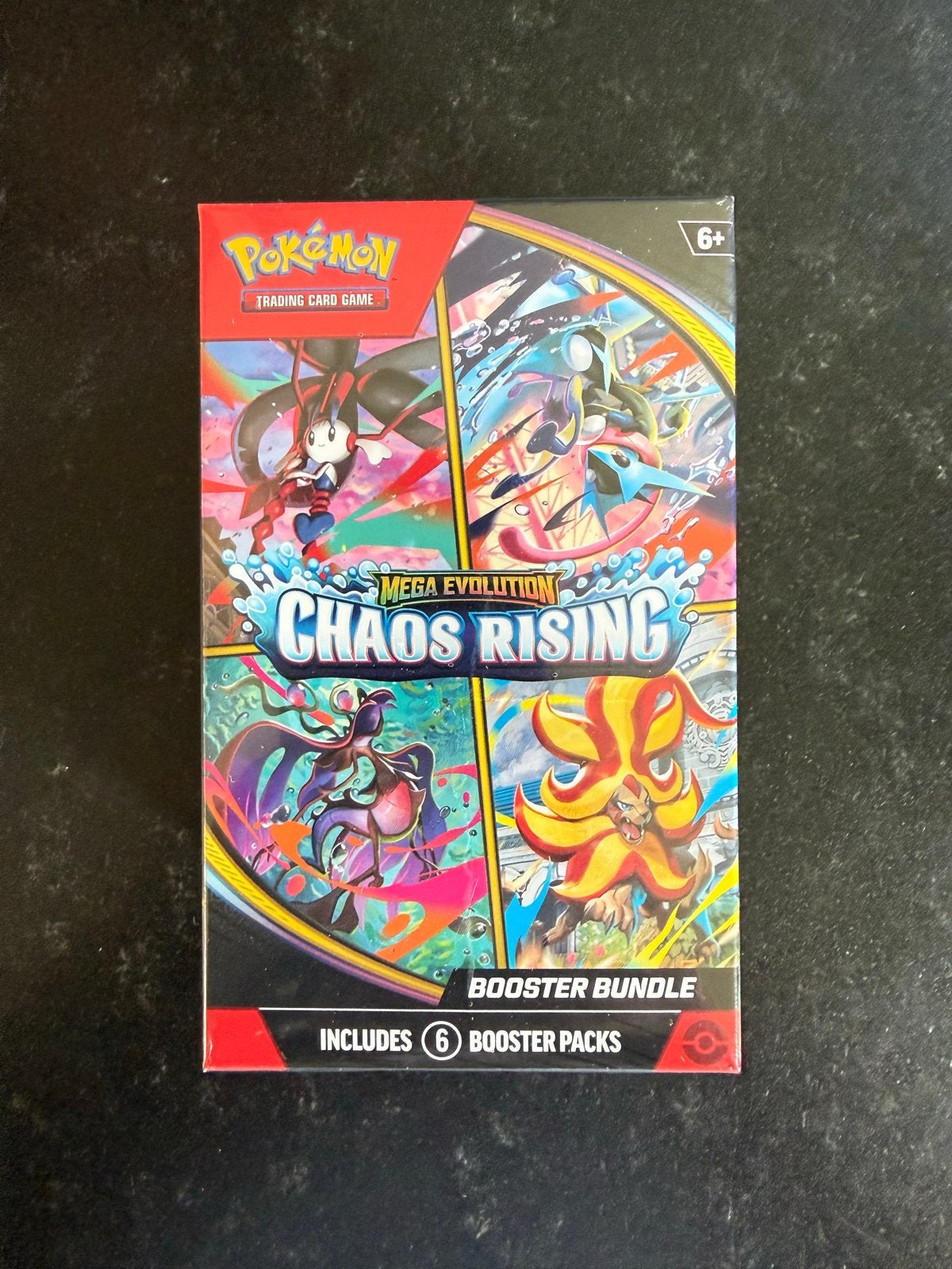 Pokémon Chaos Rising Booster Bundle - 6 Booster Packs, Verzenden, Zo goed als nieuw, Booster, Foil