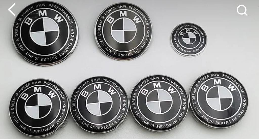 Naafdoppen Jubileum uitvoering BMW 1-serie, Ophalen of Verzenden, Nieuw