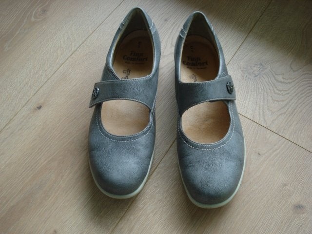 Amper gedragen FINN COMFORT ballerina maat 8 = 42, Finn Comfort, Zo goed als nieuw, Grijs, Ballerina's