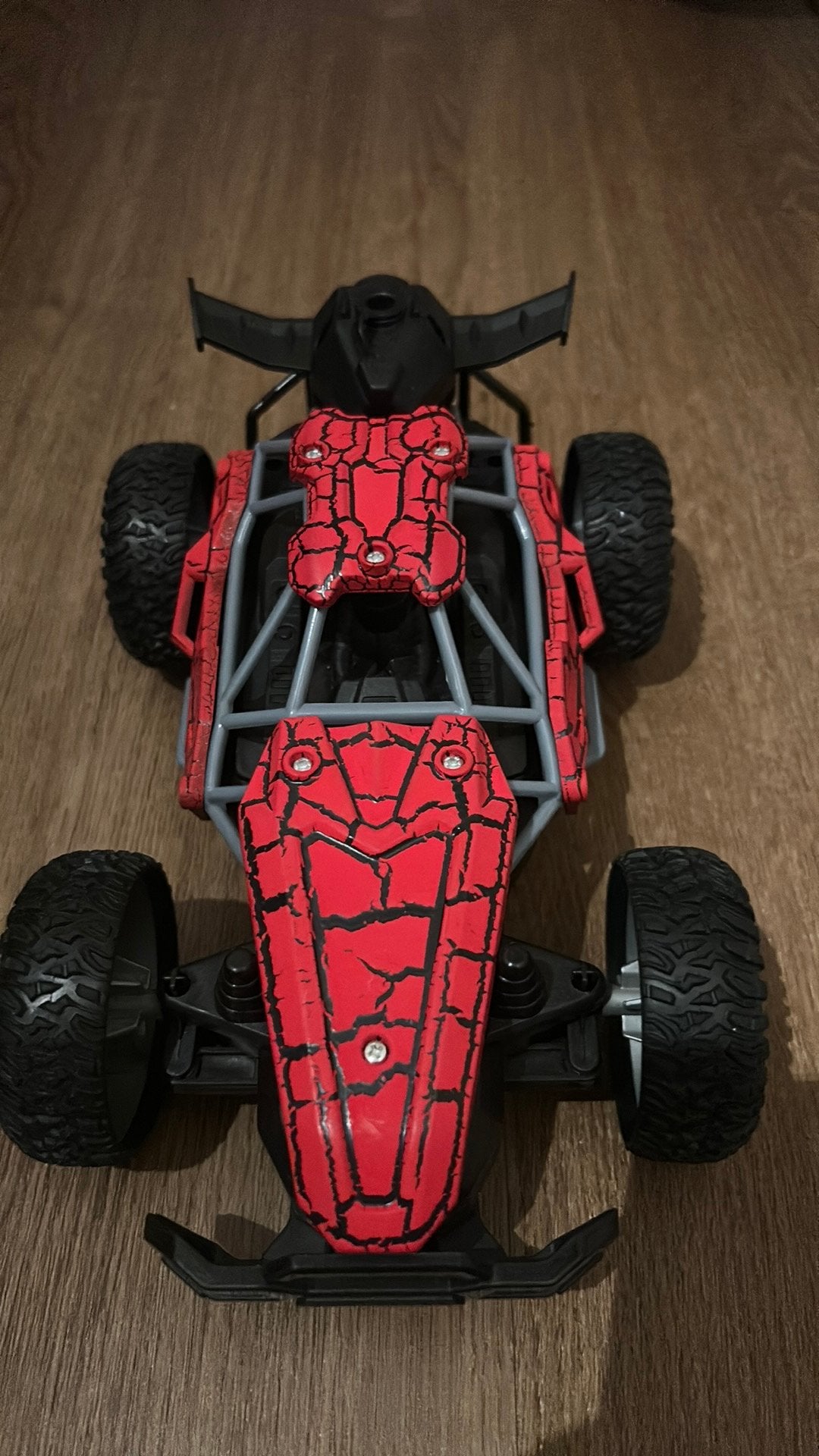 Race auto met rook, Ophalen of Verzenden, Zo goed als nieuw, Overige schalen, Auto onroad