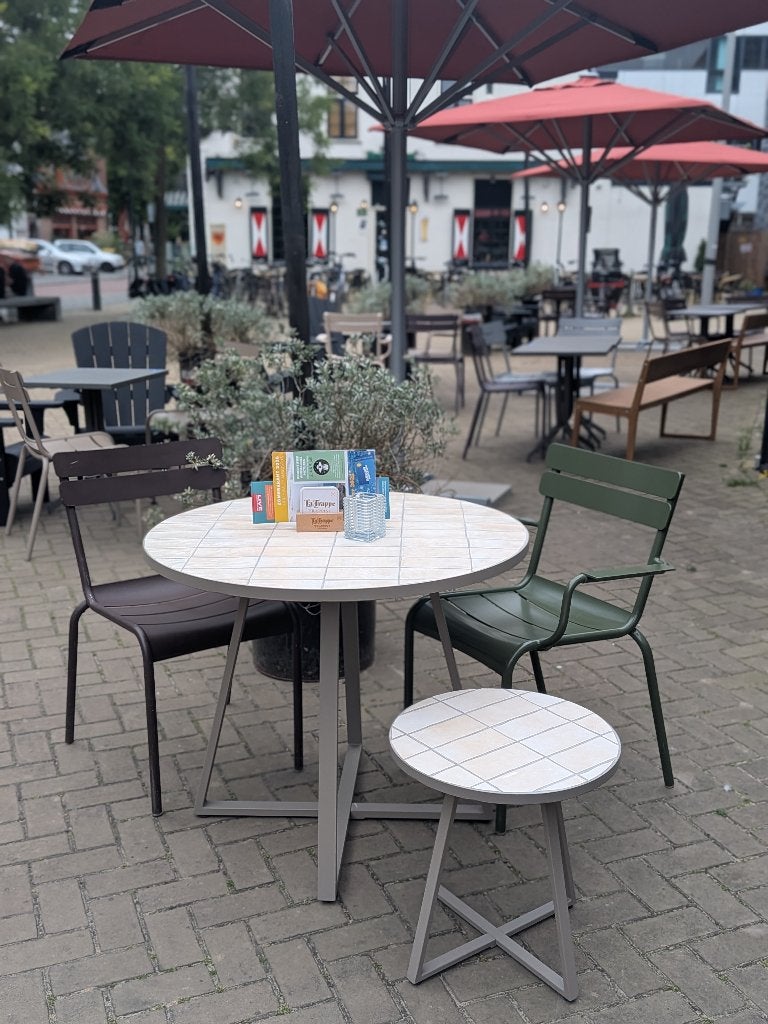Nieuwe horeca terrastafels – complete partij te koop, Zakelijke goederen, Horeca | Meubilair en Inrichting, Ophalen, Nieuw in verpakking