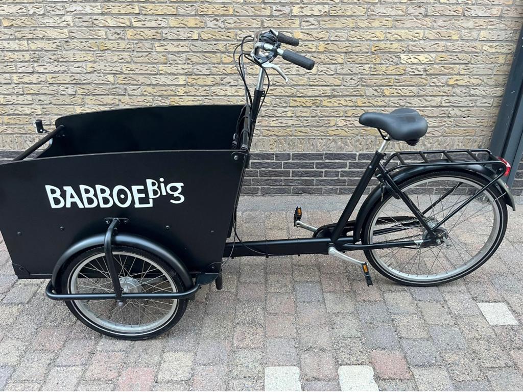 BaBBoo bakfiets ( NIET ELEKTRISCH ), Fietsen en Brommers, Fietsen | Bakfietsen, Ophalen, Zo goed als nieuw, 4 kinderen of meer