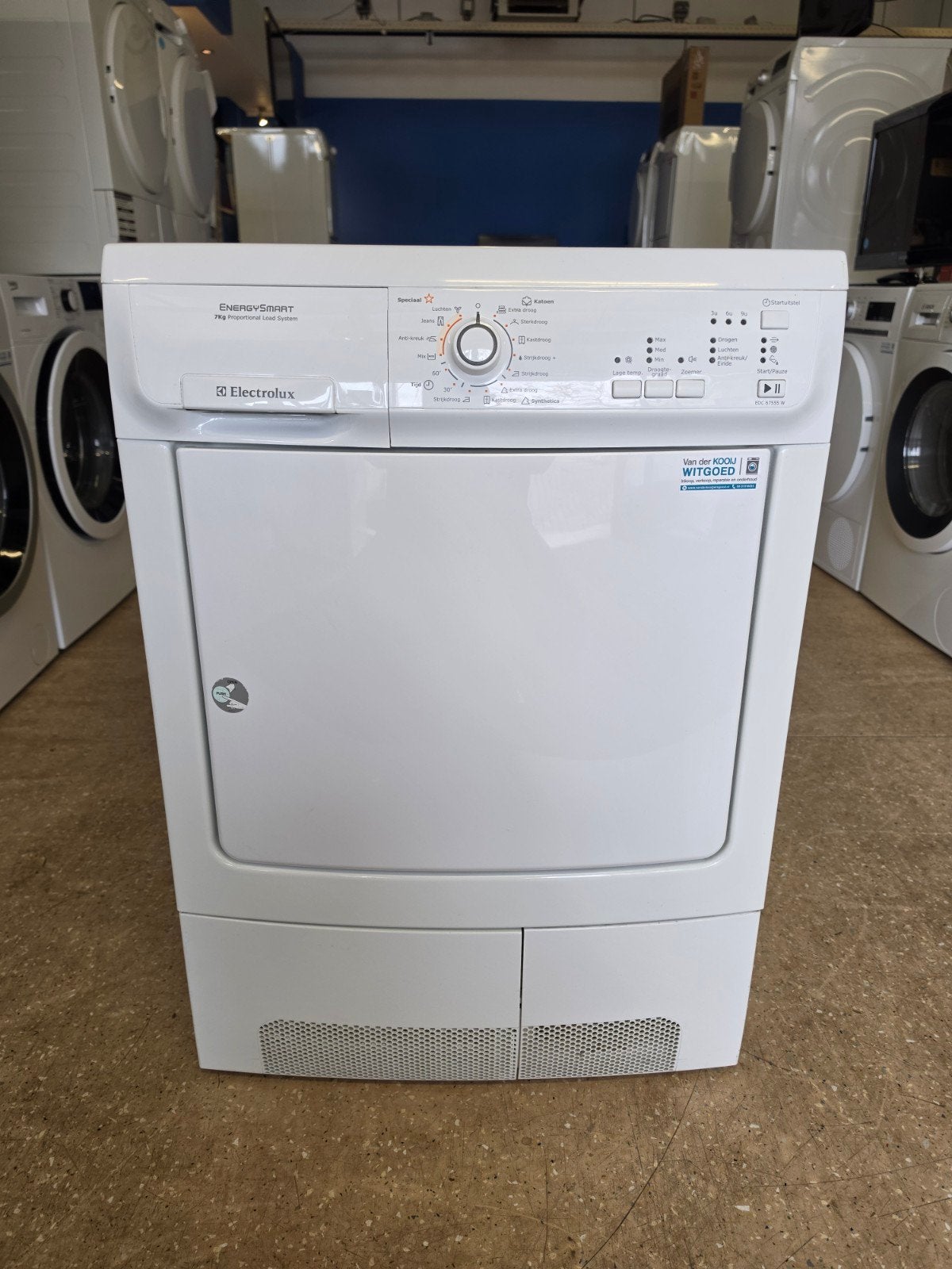 Electrolux condensdroger | 7 kilo | Garantie & Gratis thuis✅, Witgoed en Apparatuur, Jirnsum, 6 tot 8 kg, Anti-kreukfase, Refurbished