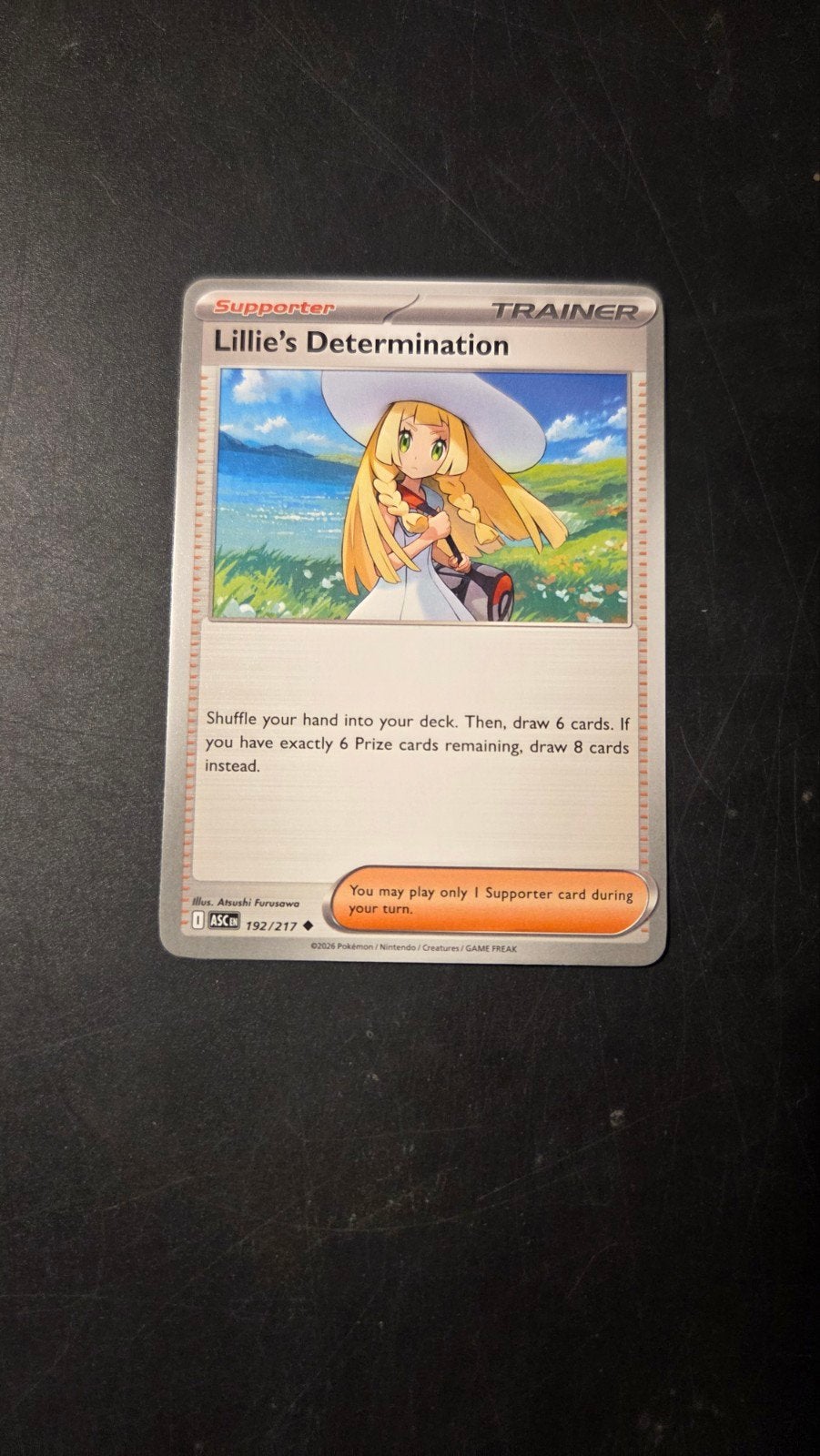 Lillie's Determination 192/217 (Ascended Heroes, Verzenden, Zo goed als nieuw, Losse kaart