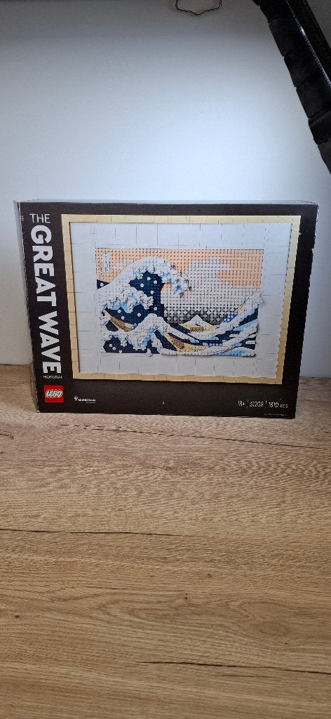 LEGO Art 31208 Hokusai De Grote Golf + Doos & Boekje, Ophalen, Lego, Overige thema's, Lego