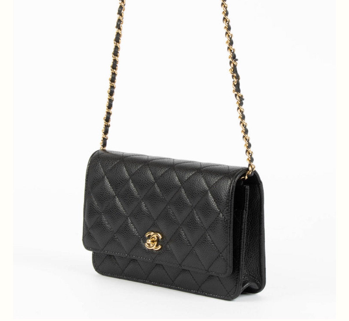 CHANEL tas BLACK CAVIAR CLASSIC WOC