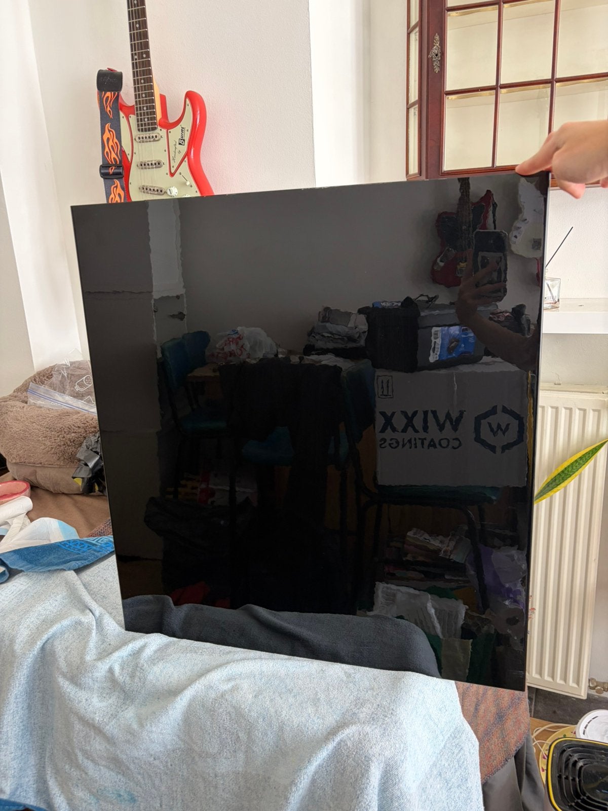 3 BESTA  SELSVIKEN Deur, hoogglans zwart (2) + wit 60x64 cm, Huis en Inrichting, Kasten | Wandmeubels, Ophalen, Nieuw, Minder dan 150 cm