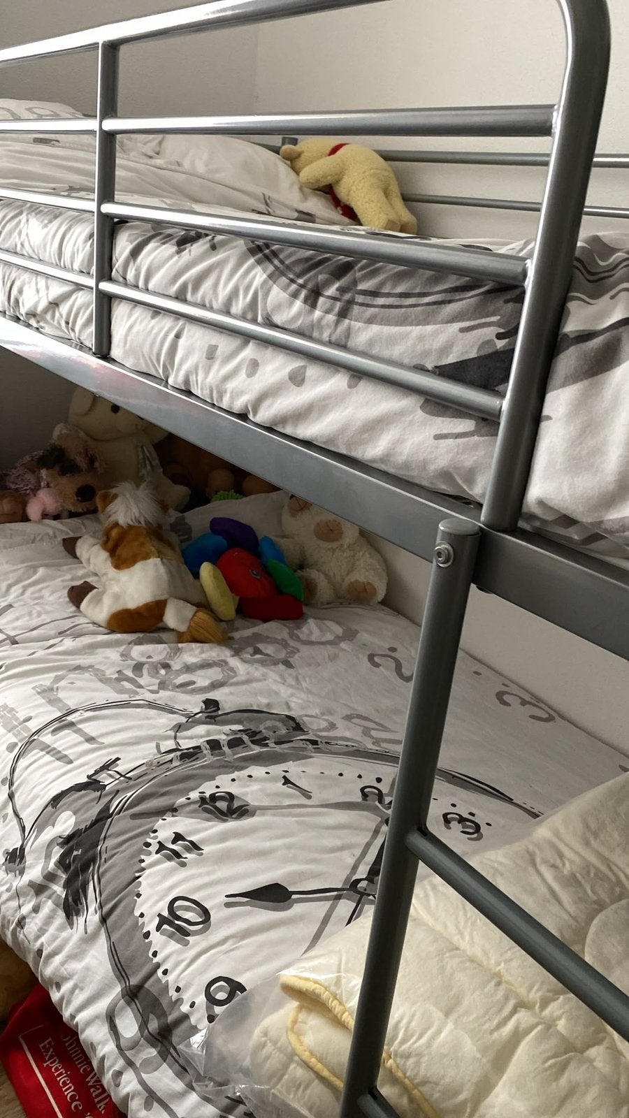 Stapelbed, Huis en Inrichting, Ophalen, Gebruikt, 90 cm, 160 tot 180 cm