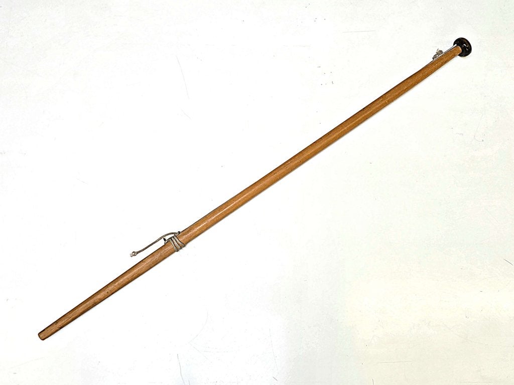 VLAGGENSTOK hout 100cm ø25mm, Niet ingevuld, Gebruikt, Overige typen, Niet ingevuld