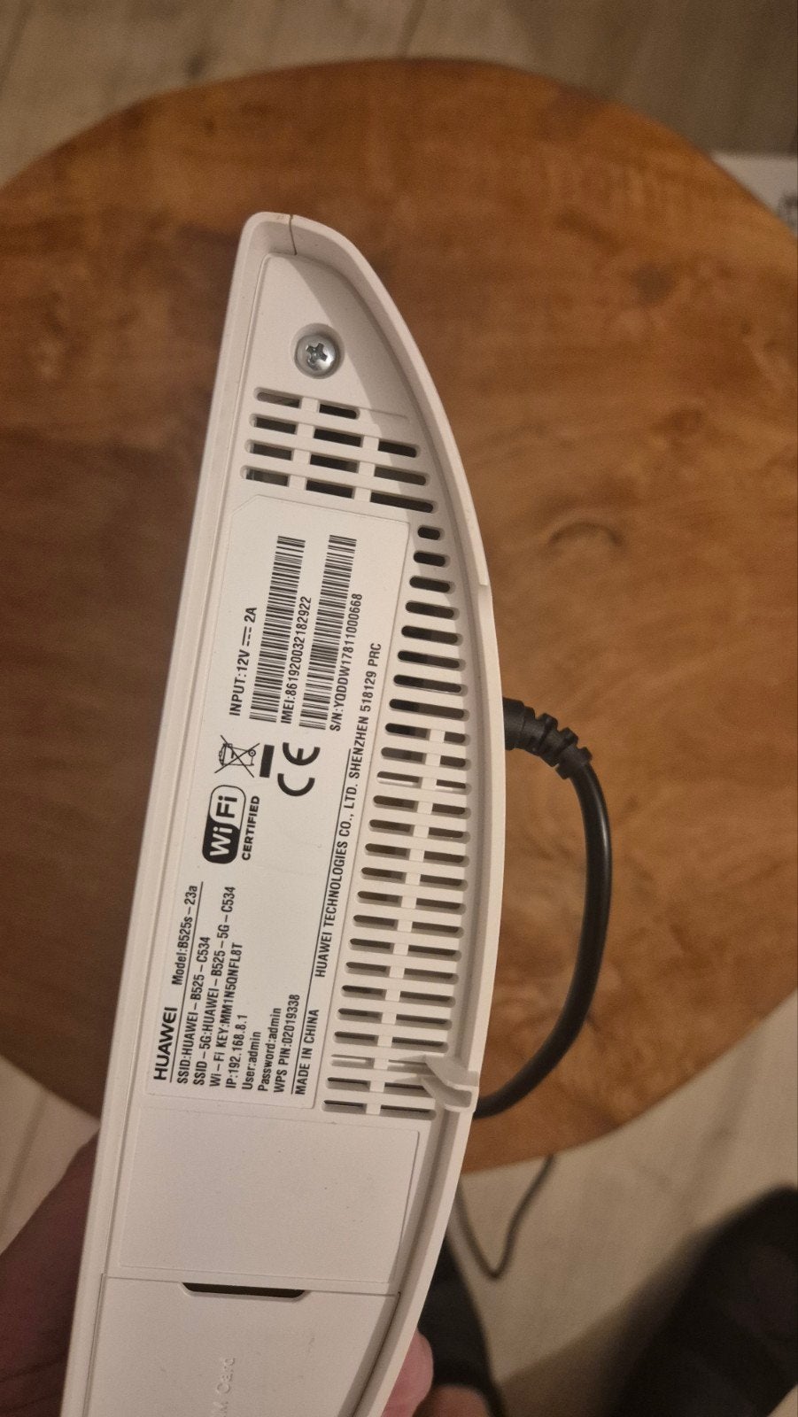 Huawei B525-232 4G Router - Zo goed als nieuw, Computers en Software, Routers en Modems, Ophalen of Verzenden, Zo goed als nieuw