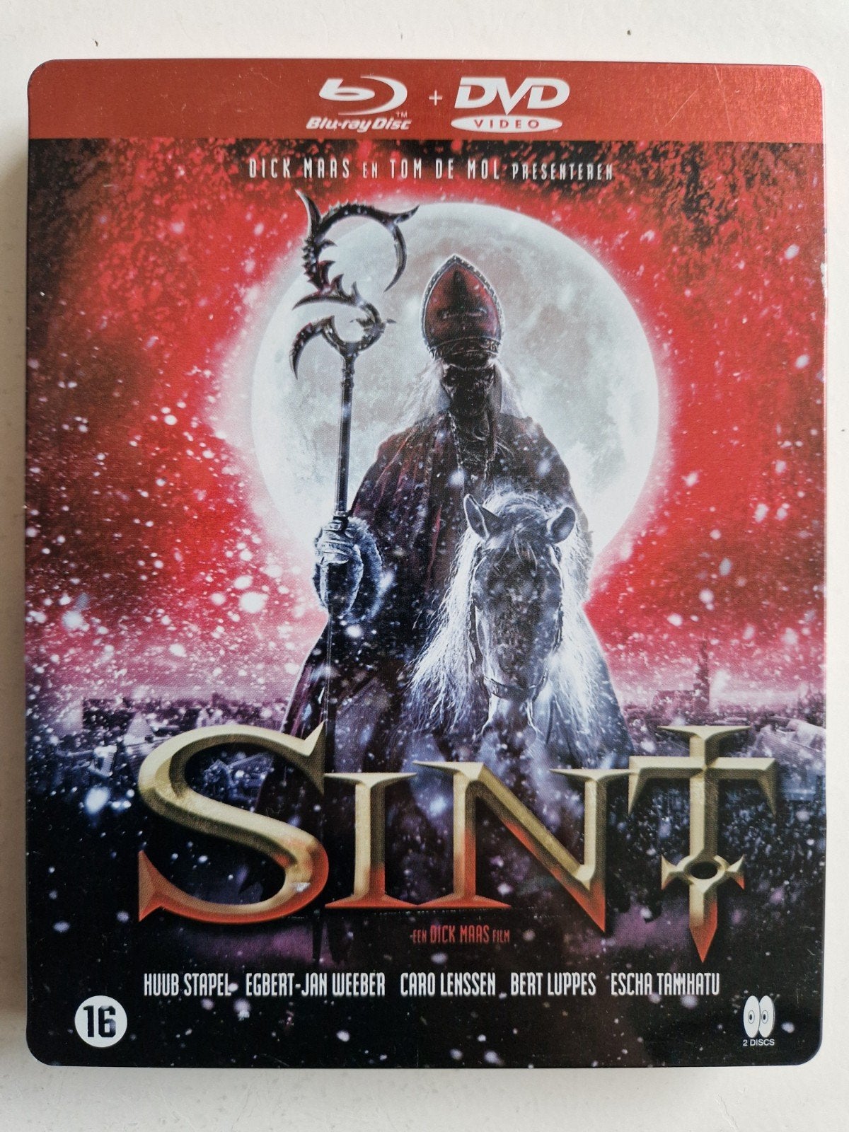 SINT steelbook [BLU-RAY+DVD combo] Horror / Dick Maas, Cd's en Dvd's, Horror, Vanaf 16 jaar, Verzenden, Nederlands